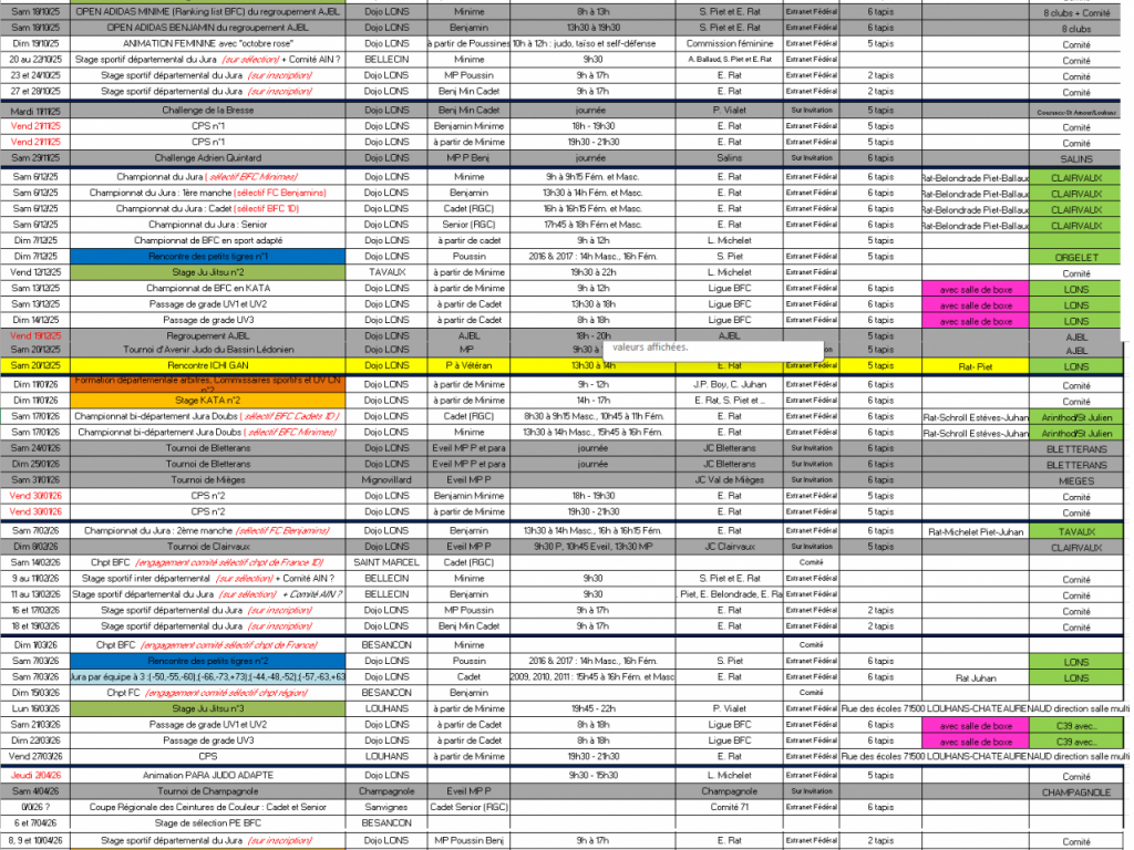 Image de l'actu 'Calendrier du Jura 2025/2026'